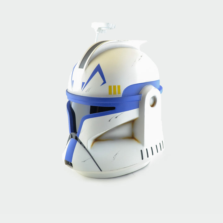 Clone Trooper Phase 1 Captain Rex Weathered Helmet from Star Wars / Star Wars Helmet Cyber Craft