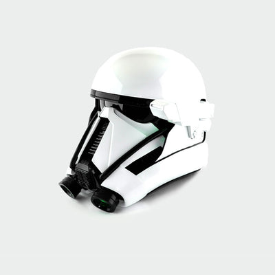 Death Trooper - Ghost Clean Helmet with LED