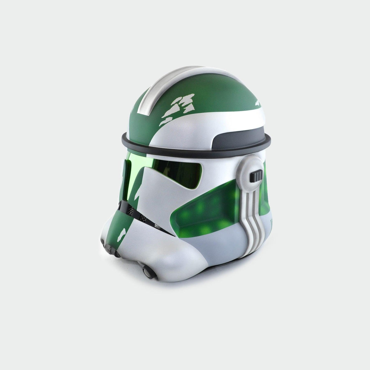 Commander Gree Silver Clone Trooper Helmet from Star Wars / Cosplay Helmet / Clone Wars Phase 2 Helmet / Star Wars Helmet Cyber Craft
