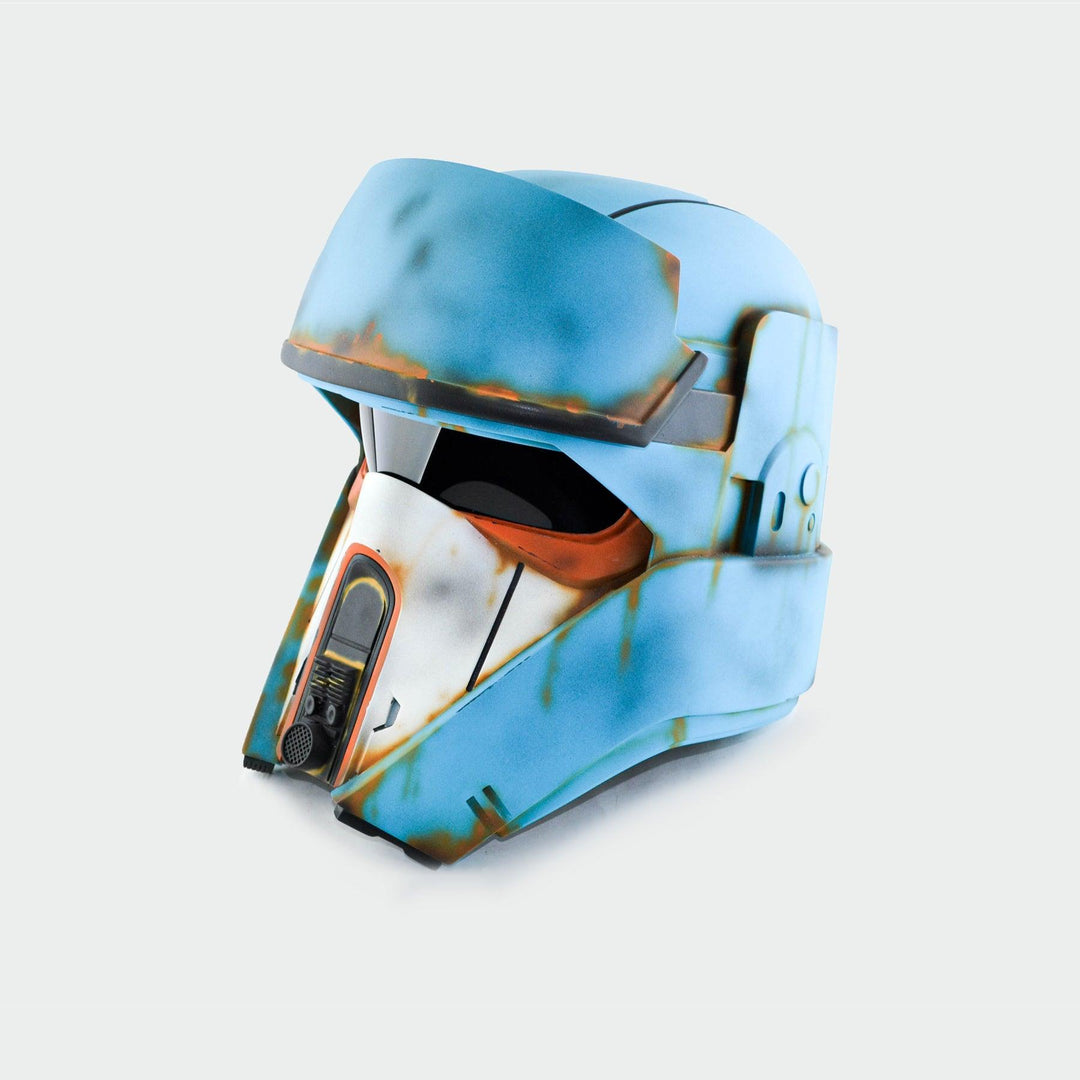 Kyber Trooper Helmet from Star Wars / Cosplay Helmet / Star Wars Cosplay / Star Wars Helmet Cyber Craft