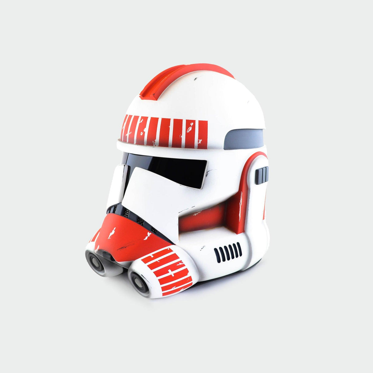 Clone 2 Animated Shock Weathered Helmet from Star Wars Clone Wars Series / Cosplay Helmet / Clone Wars Phase 2 Helmet / Star Wars Helmet Cyber Craft