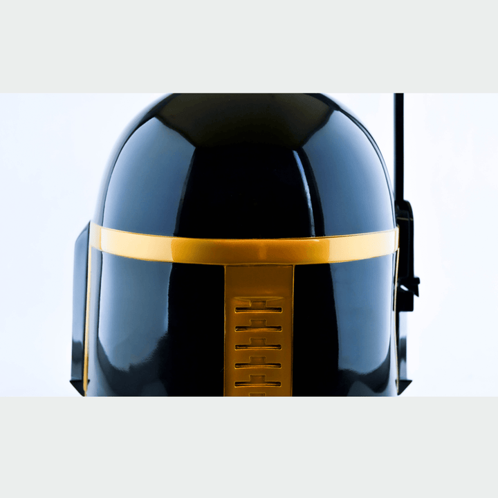 Jango Fett Gold + Black Version Helmet from Star Wars / Cosplay Helmet / Mandalorian Helmet / Star Wars Helmet Cyber Craft