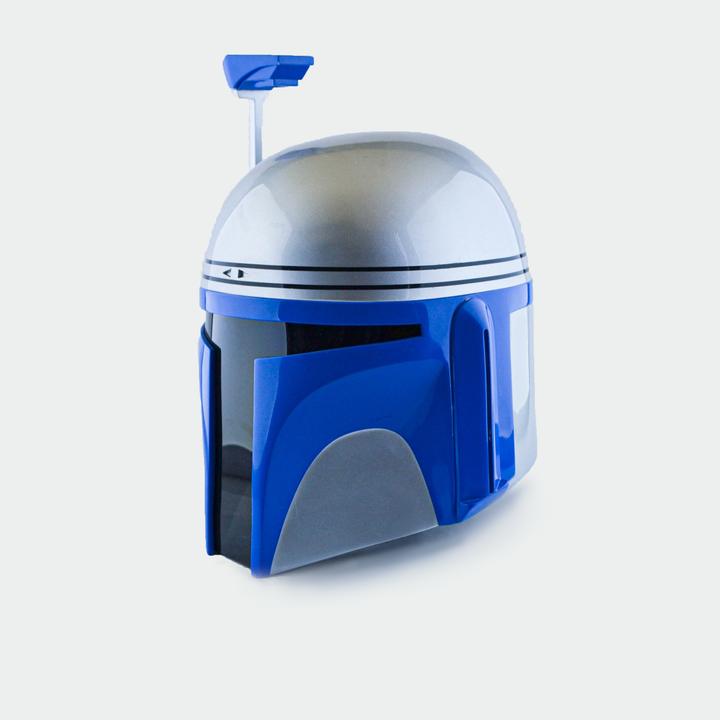 Jango Fett Clean and Damaged Helmets from Star Wars / Cosplay Helmet / Mandalorian Helmet / Star Wars Helmet Cyber Craft