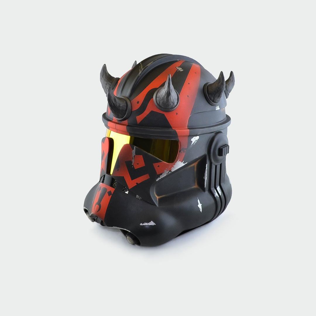 Clone 2 Darth Maul Helmet from Star Wars Clone Wars Series / Star Wars Helmet / Clone Wars Helmet Cyber Craft
