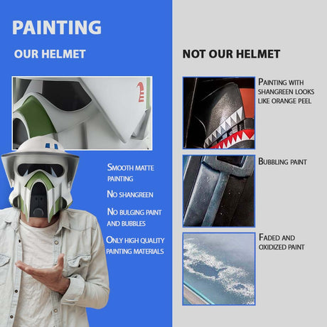 Arf Trooper Helmet from Star Wars Series / Star Wars Helmet Cyber Craft