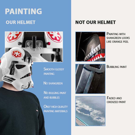 AT-AT Driver Helmet from Star Wars / Cosplay Helmet / Star Wars Helmet Cyber Craft