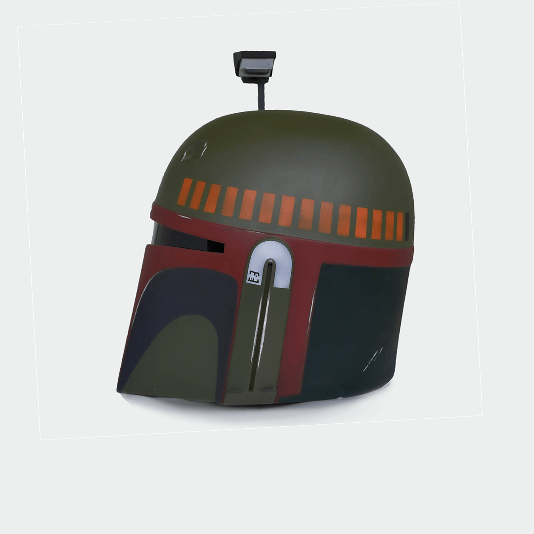 Boba Fett Fresh Helmet from Star Wars / Star Wars Helmet / Cosplay Helmet / The Book of Boba Fett Helmet Cyber Craft