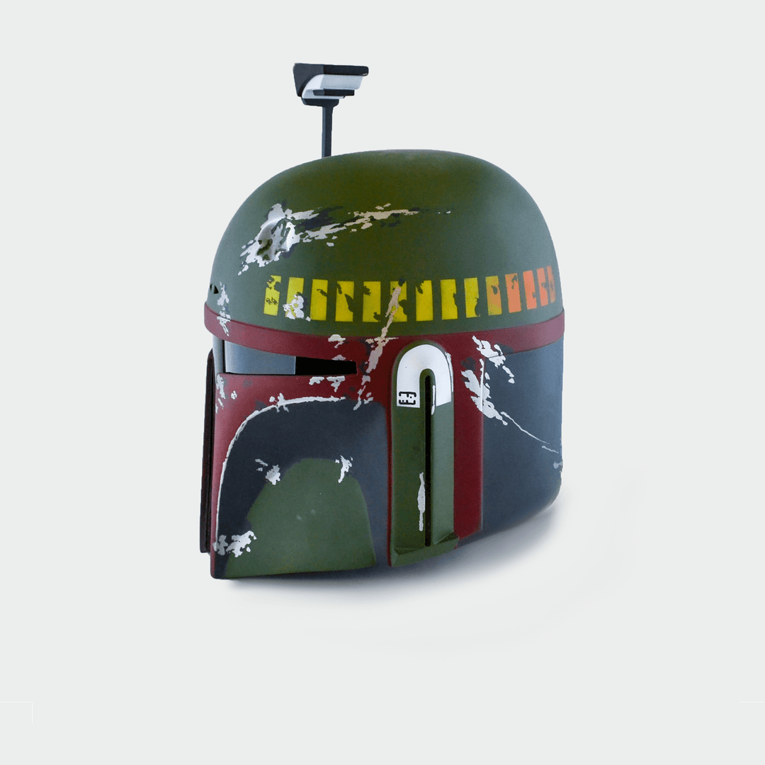 Boba Fett Helmet from Star Wars / Cosplay Helmet / The Book of Boba Fett Helmet / Star Wars Helmet Cyber Craft