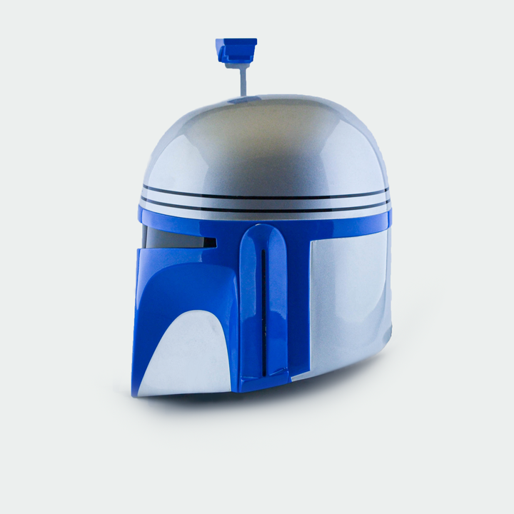 Jango Fett Clean and Damaged Helmets from Star Wars / Cosplay Helmet / Mandalorian Helmet / Star Wars Helmet Cyber Craft