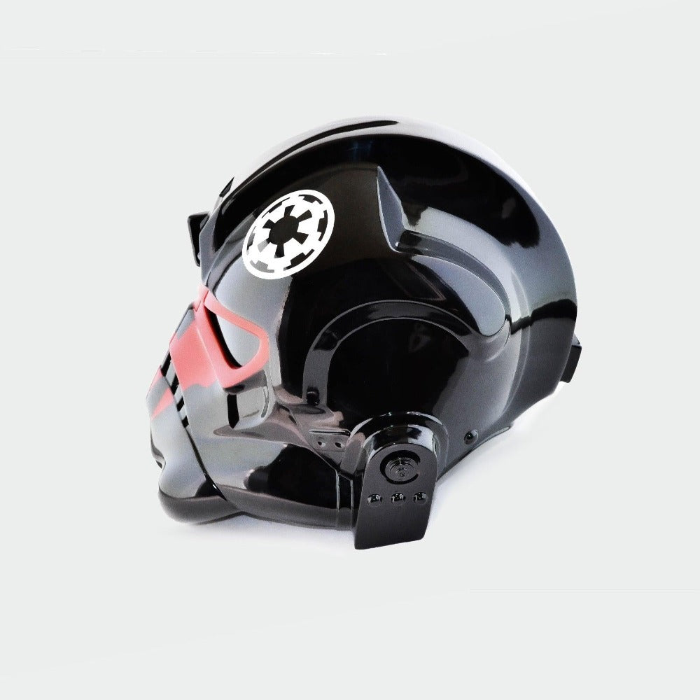 Tie Pilot Red Skull Helmet from Star Wars Series / Cosplay Helmet / Star Wars: Squadrons / Star Wars Helmet Cyber Craft