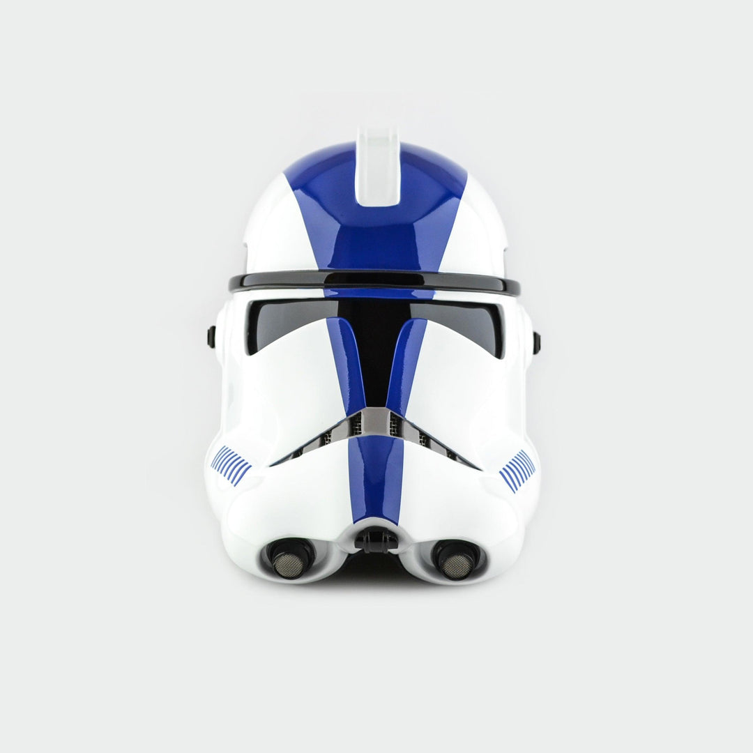 Clean 501 Legion Clone Trooper Phase 2 Helmet from Star Wars / Cosplay Helmet / Clone Wars / Star Wars Helmet Cyber Craft