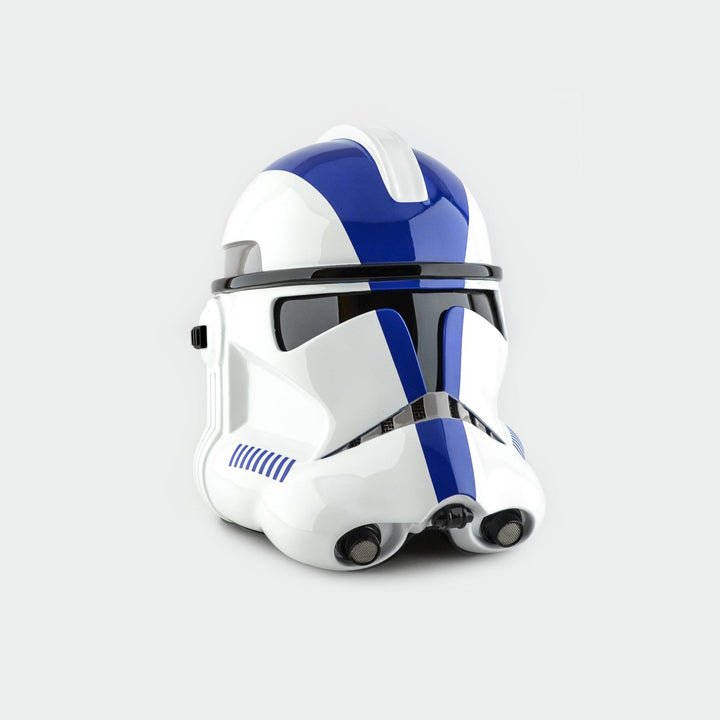 Clean 501 Legion Clone Trooper Phase 2 Helmet from Star Wars / Cosplay Helmet / Clone Wars / Star Wars Helmet Cyber Craft