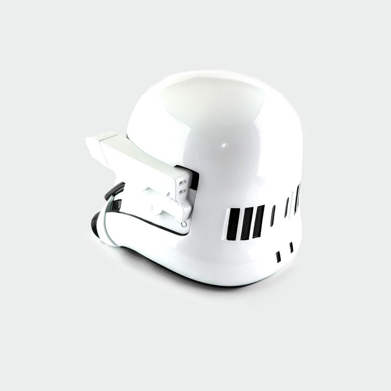 Death Trooper - Ghost Clean Helmet with LED