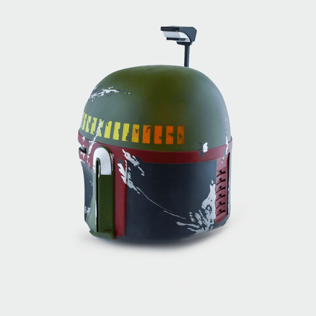 Boba Fett Helmet from Star Wars / Cosplay Helmet / The Book of Boba Fett Helmet / Star Wars Helmet Cyber Craft