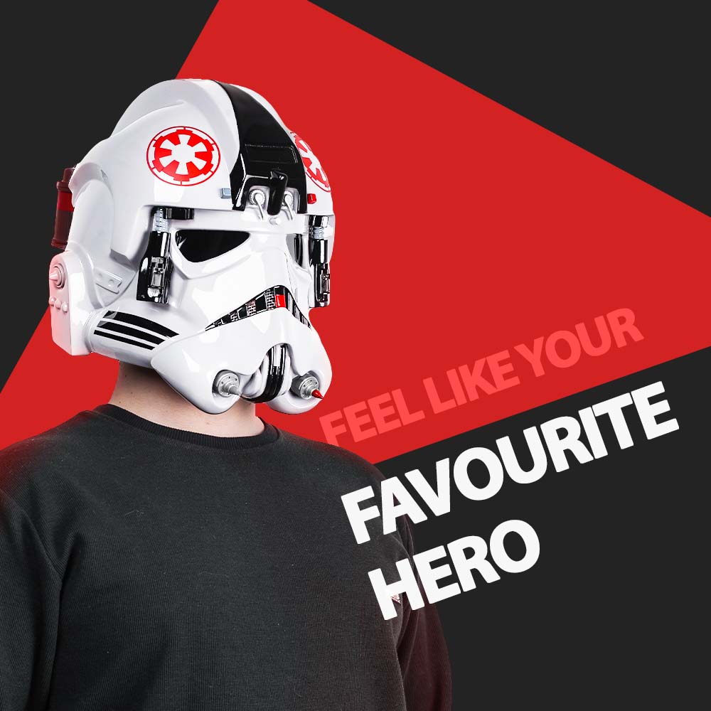 AT-AT Driver Helmet from Star Wars / Cosplay Helmet / Star Wars Helmet Cyber Craft