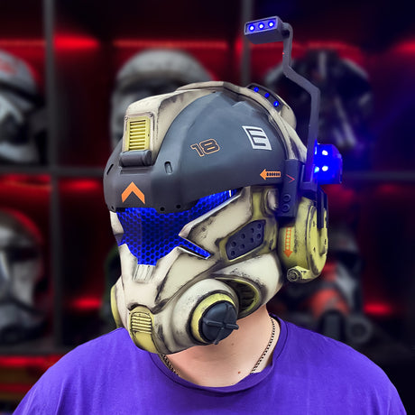 Titanfall Battle Rifle Pilot Classic Helmet / Cosplay Helmet / Game Helmet / Battle Rifle Helmet from Titanfall Cyber Craft