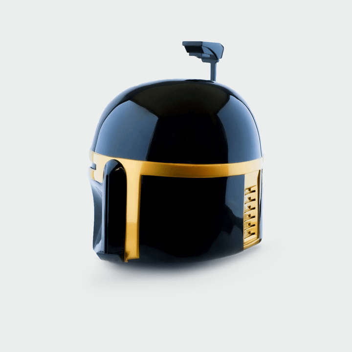 Jango Fett Gold + Black Version Helmet from Star Wars / Cosplay Helmet / Mandalorian Helmet / Star Wars Helmet Cyber Craft