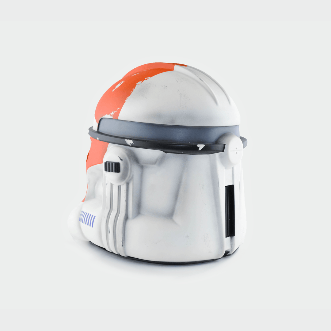 Cracked Ahsoka Clone Trooper Phase 2 Helmet 332nd Company from Star Wars / Cosplay Helmet / Clone Wars / Star Wars Helmet Cyber Craft