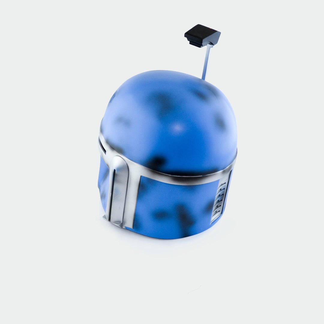 Boba Fett Blue Custom Helmet from Star Wars / Cosplay Helmet / Star Wars Helmet Cyber Craft