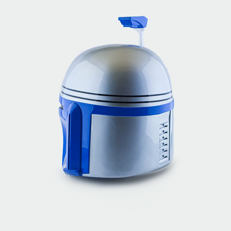 Jango - Clean and Damaged Helmet with LED