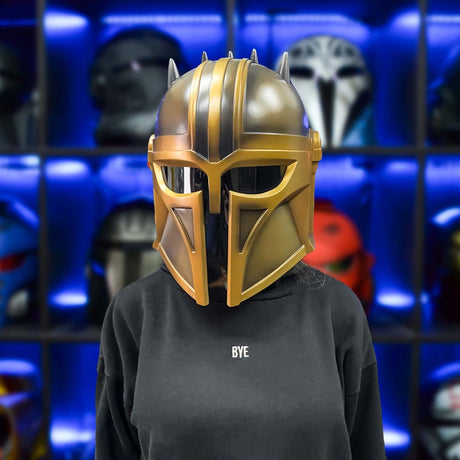 The Armorer Helmet from Star Wars / Cosplay Helmet / The Mandalorian / Star Wars Helmet Cyber Craft