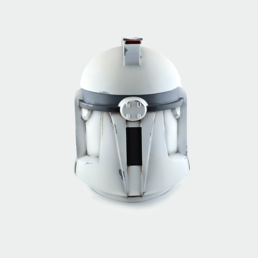 Clone Trooper Phase 1 Shiny and Weathered Helmets from Star Wars / Cosplay Helmet / Clone Wars Phase 1 Helmet / Star Wars Helmet Cyber Craft