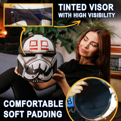 Wrecker Bad Batch Helmet from Star Wars / Cosplay Helmet / The Bad Batch / Star Wars Helmet Cyber Craft