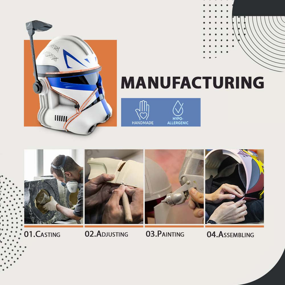 Captain Rex Realistic Helmet – Cyber Craft