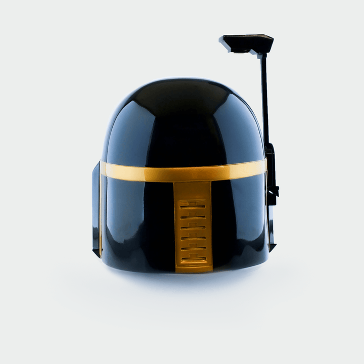 Jango Fett Gold + Black Version Helmet from Star Wars / Cosplay Helmet / Mandalorian Helmet / Star Wars Helmet Cyber Craft