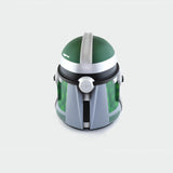 Commander Gree Silver Clone Trooper Helmet from Star Wars / Cosplay Helmet / Clone Wars Phase 2 Helmet / Star Wars Helmet Cyber Craft