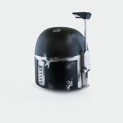 Boba Fett - Custom Black Helmet - Cyber Craft