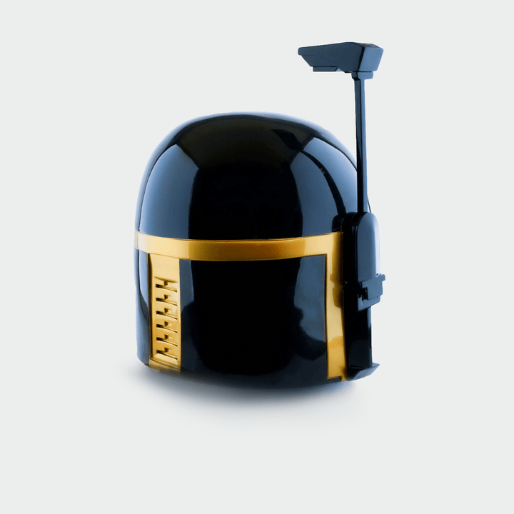 Jango Fett Gold + Black Version Helmet from Star Wars / Cosplay Helmet / Mandalorian Helmet / Star Wars Helmet Cyber Craft