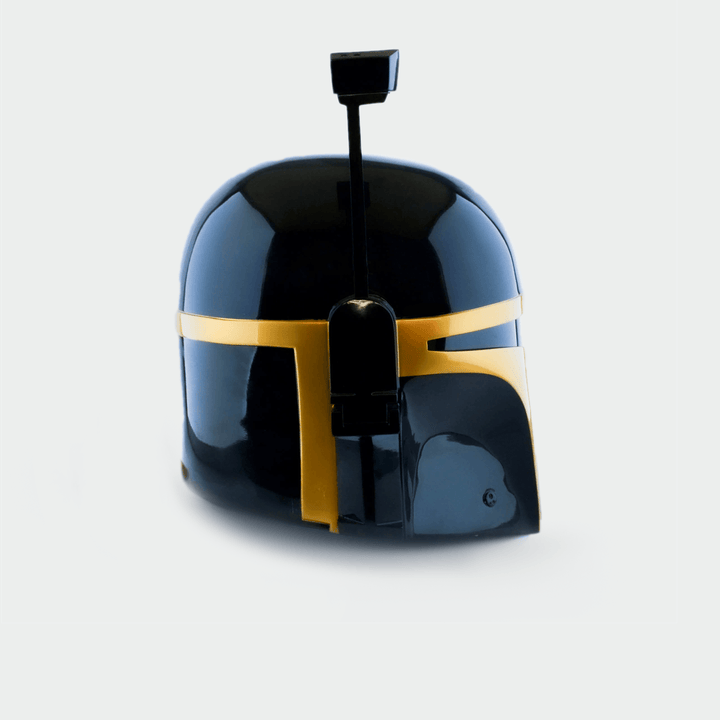 Jango Fett Gold + Black Version Helmet from Star Wars / Cosplay Helmet / Mandalorian Helmet / Star Wars Helmet Cyber Craft