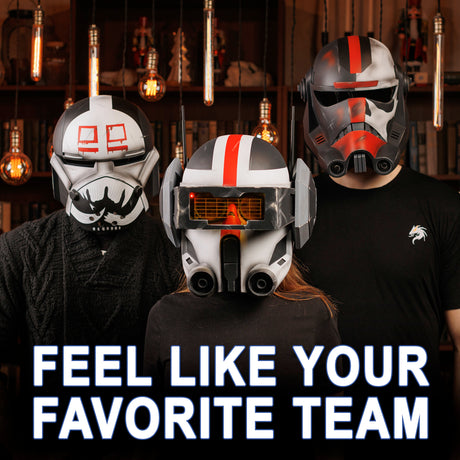 Hunter Bad Batch Helmet from Star Wars / Cosplay Helmet / The Bad Batch / Star Wars Helmet Cyber Craft