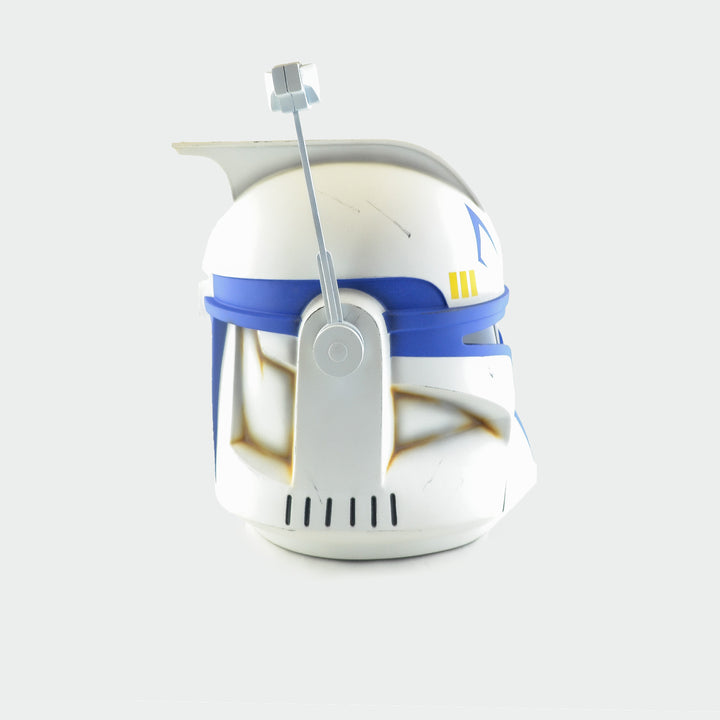 Clone Trooper Phase 1 Captain Rex Weathered Helmet from Star Wars / Star Wars Helmet Cyber Craft