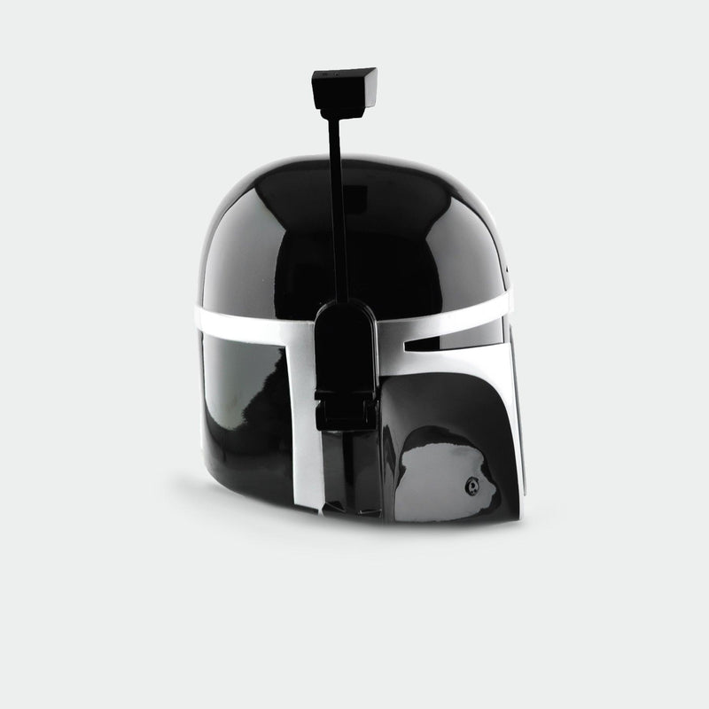 Jango Fett Silver + Black Version Helmet from Star Wars / Cosplay Helmet / Mandalorian Helmet / Star Wars Helmet Cyber Craft