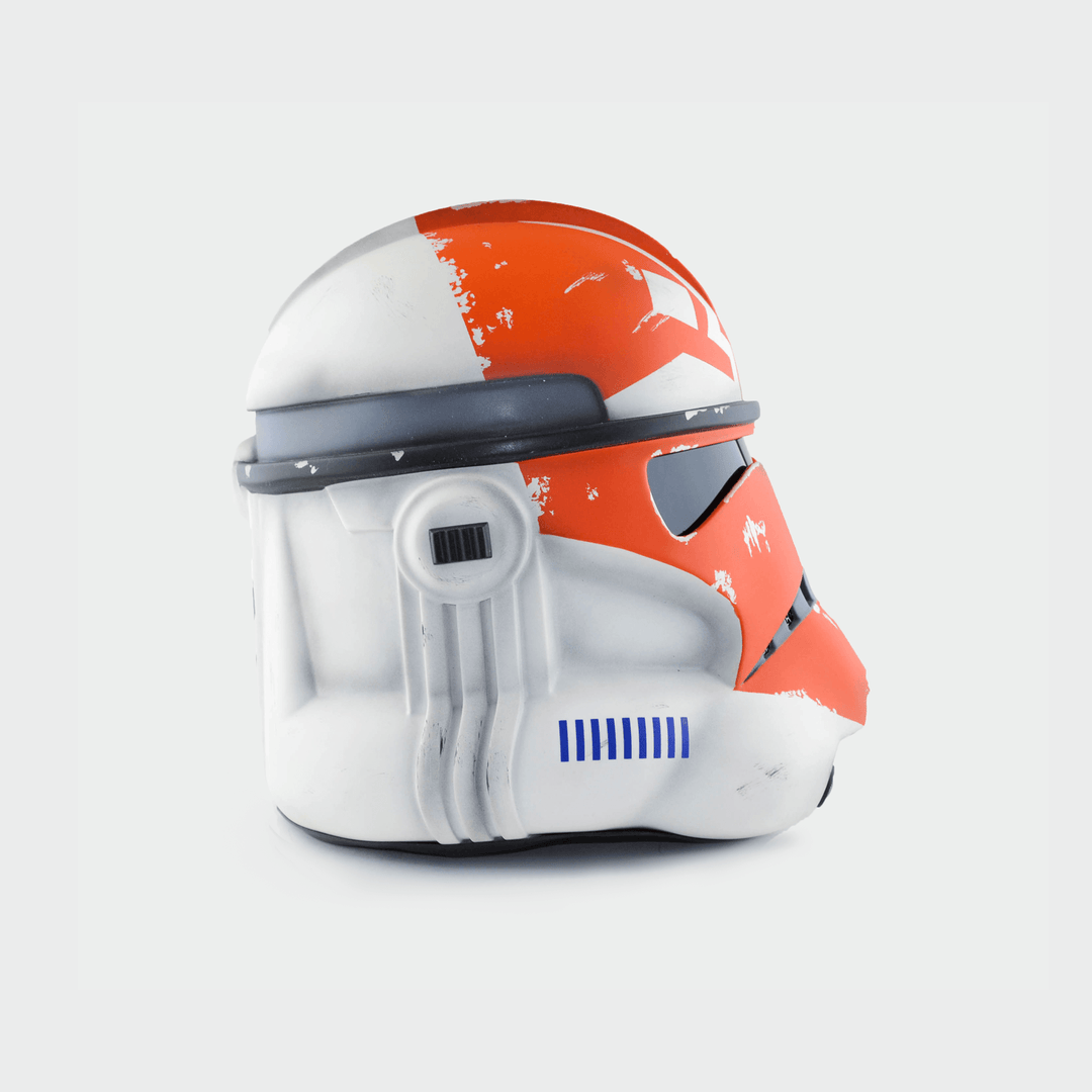 Cracked Ahsoka Clone Trooper Phase 2 Helmet 332nd Company from Star Wars / Cosplay Helmet / Clone Wars / Star Wars Helmet Cyber Craft