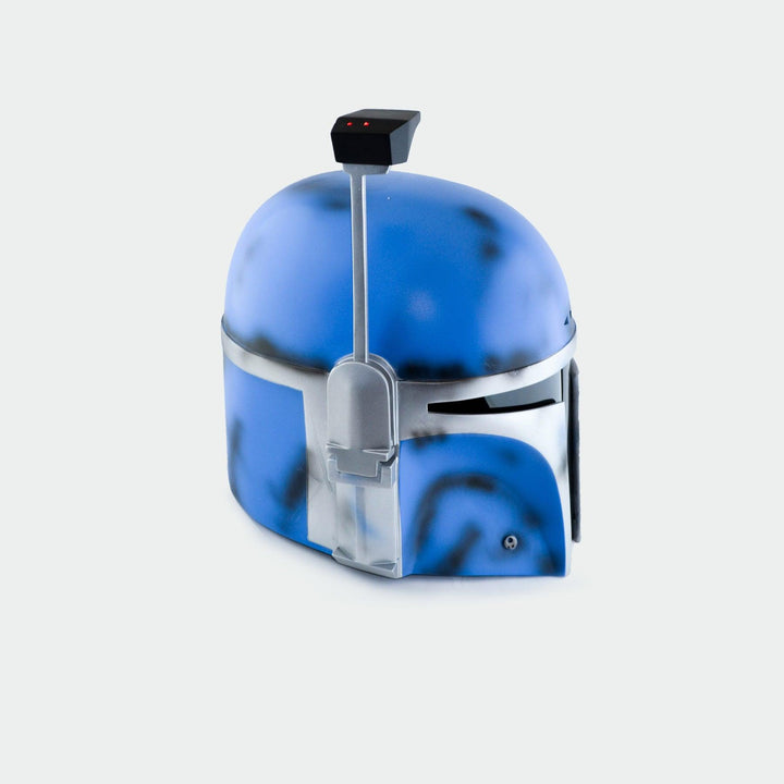 Boba Fett Blue Custom Helmet from Star Wars / Cosplay Helmet / Star Wars Helmet Cyber Craft