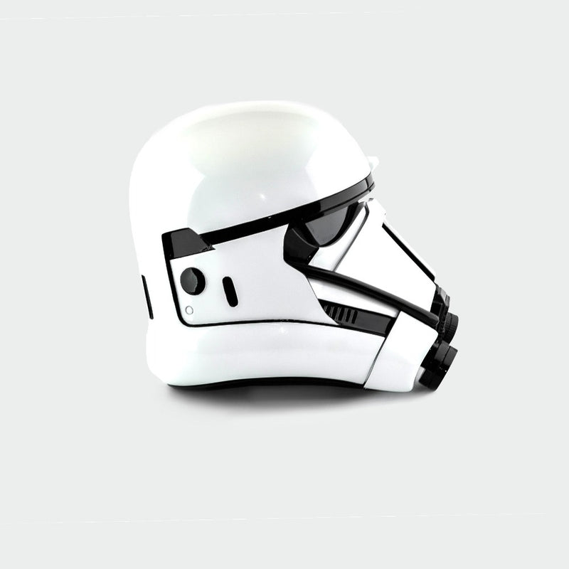 Death Trooper - Ghost Clean Helmet with LED