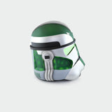 Commander Gree Silver Clone Trooper Helmet from Star Wars / Cosplay Helmet / Clone Wars Phase 2 Helmet / Star Wars Helmet Cyber Craft