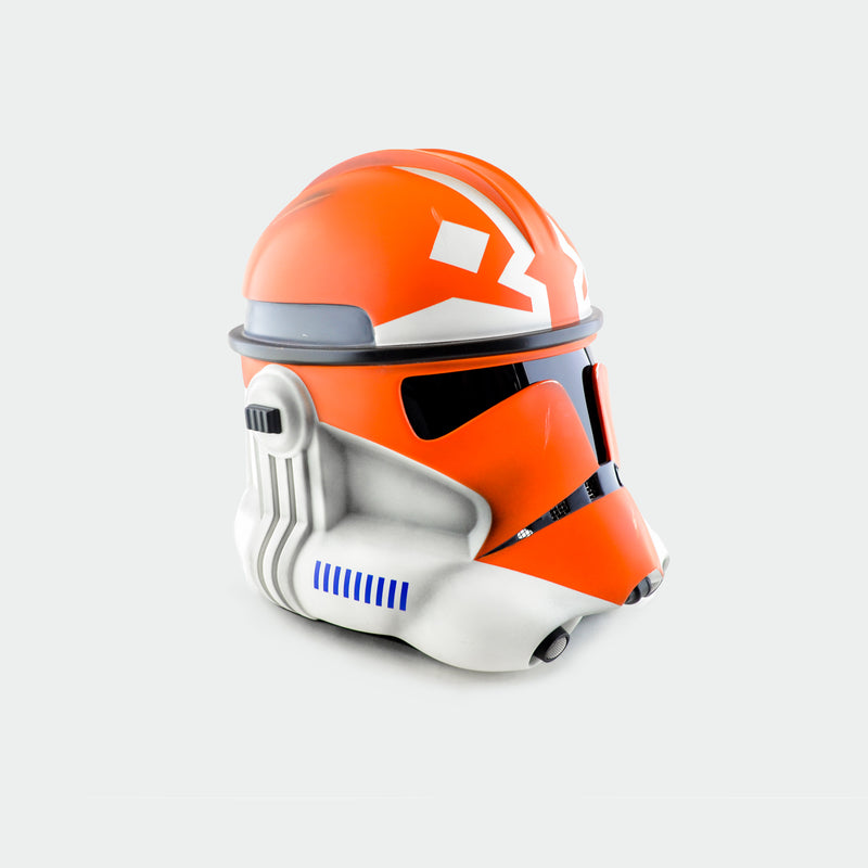 Cracked Ahsoka Clone Trooper Phase 2 Helmet 332nd Company from Star Wars / Cosplay Helmet / Clone Wars / Star Wars Helmet Cyber Craft