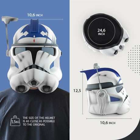 Arc Trooper Clone Trooper Fives Helmet from Star Wars / Cosplay Helmet / Arc Trooper Helmet / Star Wars Helmet Cyber Craft