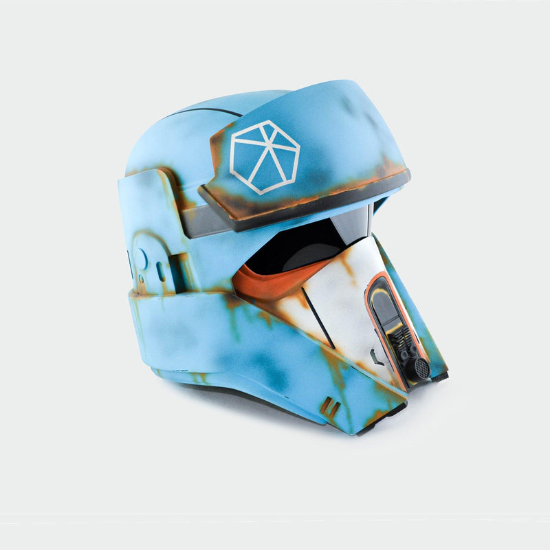 Kyber Trooper Helmet from Star Wars / Cosplay Helmet / Star Wars Cosplay / Star Wars Helmet Cyber Craft