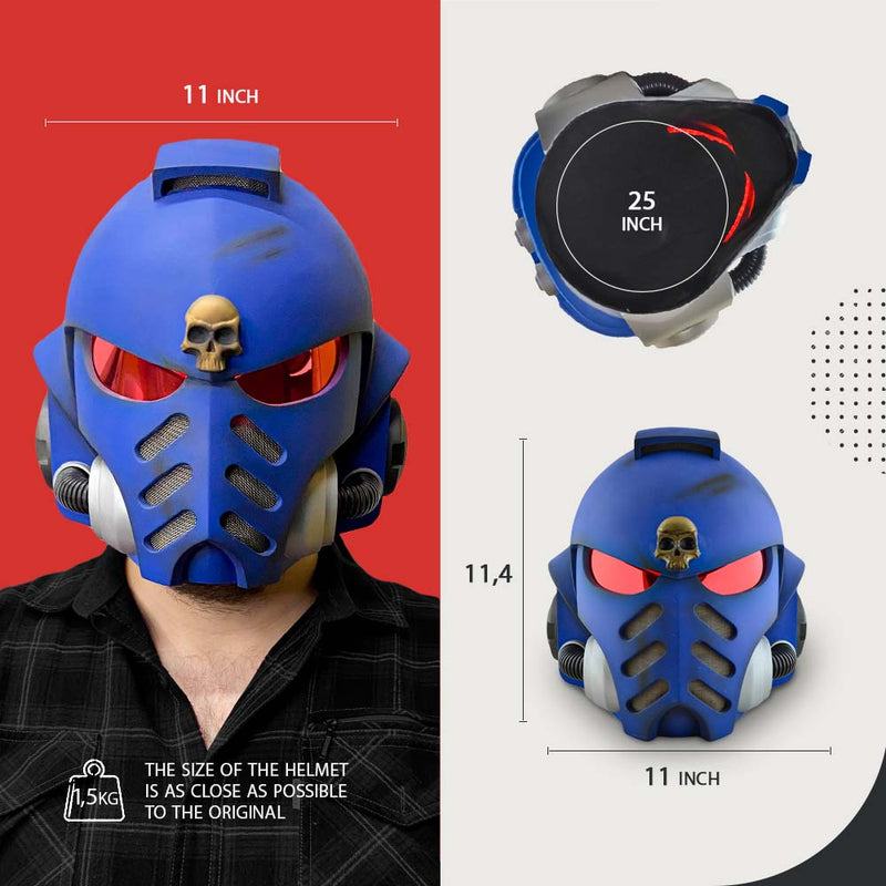 Warhammer MK X Helmet / Game Helmet / Cosplay Helmet / Commander Helmet / Warhammer Helmet Cyber Craft