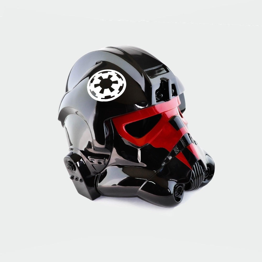 Tie Pilot Red Skull Helmet from Star Wars Series / Cosplay Helmet / Star Wars: Squadrons / Star Wars Helmet Cyber Craft