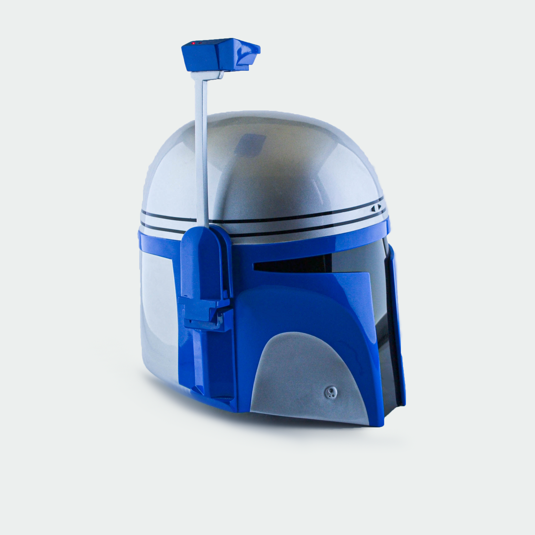 Jango Fett Clean and Damaged Helmets from Star Wars / Cosplay Helmet / Mandalorian Helmet / Star Wars Helmet Cyber Craft