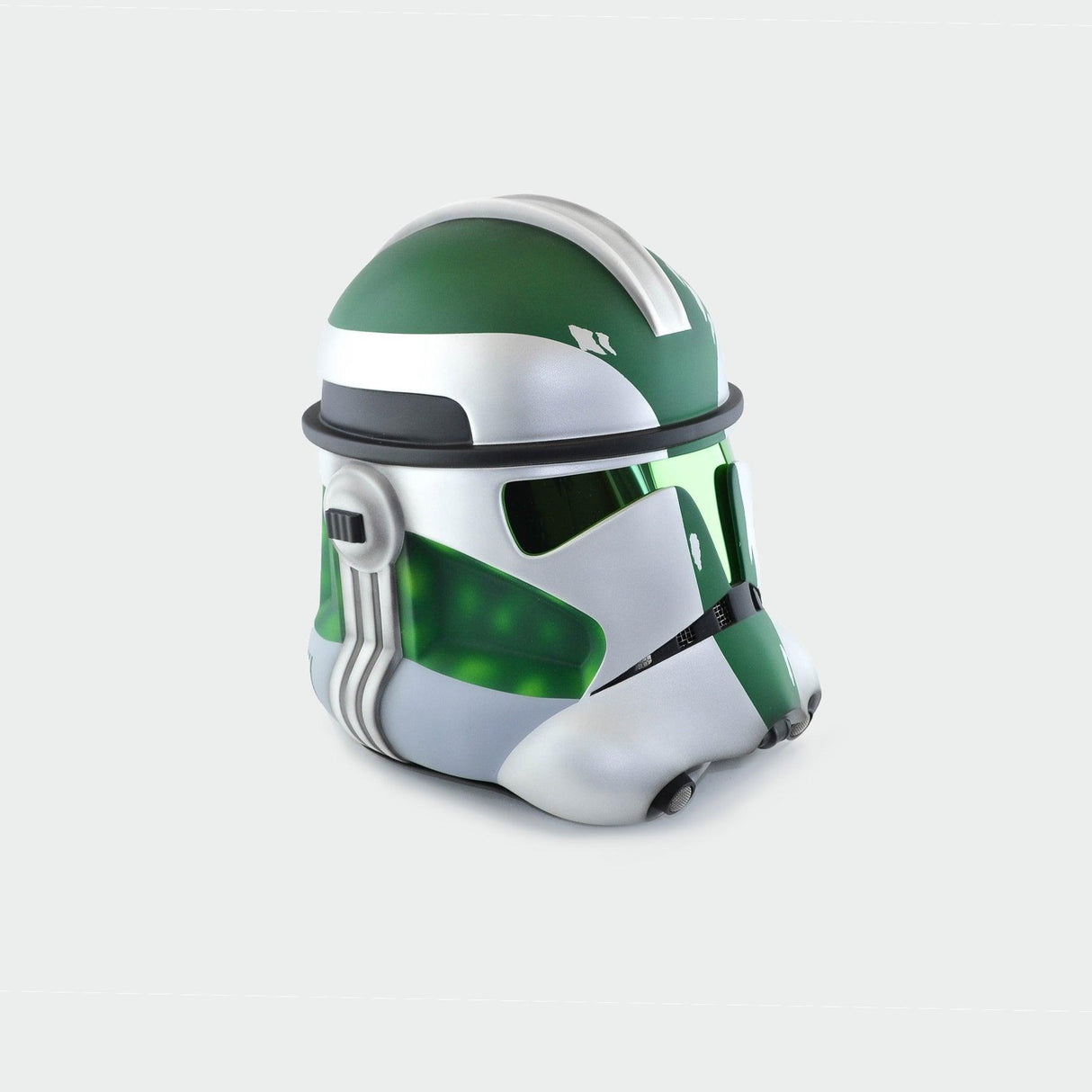 Commander Gree Silver Clone Trooper Helmet from Star Wars / Cosplay Helmet / Clone Wars Phase 2 Helmet / Star Wars Helmet Cyber Craft