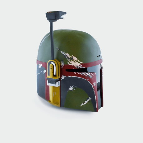 Boba Fett Helmet from Star Wars / Cosplay Helmet / The Book of Boba Fett Helmet / Star Wars Helmet Cyber Craft