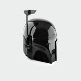 Jango Fett Black Version Helmet from Star Wars / Cosplay Helmet / Mandalorian Helmet / Star Wars Helmet Cyber Craft