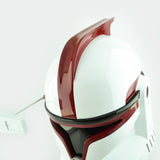 Clone Trooper Phase 1 Captain Helmet from Star Wars / Cosplay Helmet / Clone Wars Phase 1 Helmet / Star Wars Helmet Cyber Craft